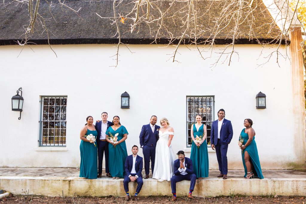 Bronwyn & Kuhle at Au'D Hex - Cape Town Wedding Planner